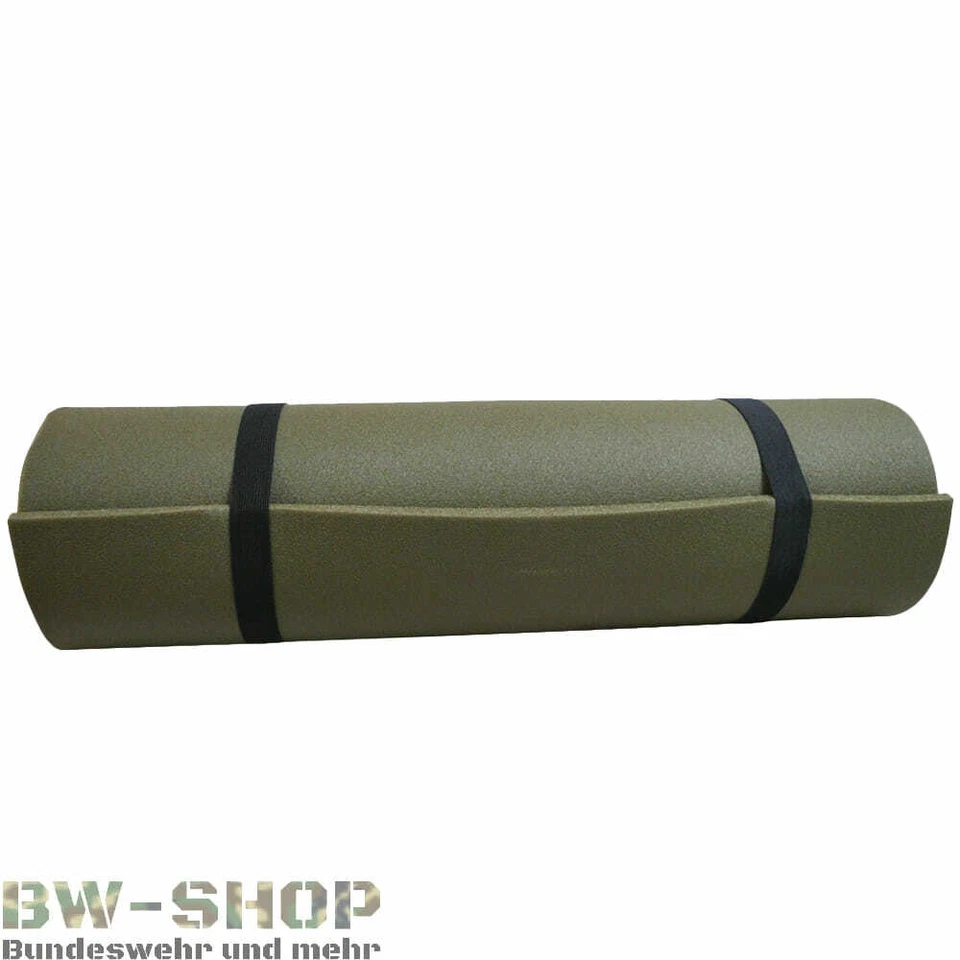 US ARMY ISOMATTE MIT GURTEN ARMEE UNTERLAGE FÜR SCHLAFSACK ISO MATTE THERMOMATTE - Bild 1 von 1