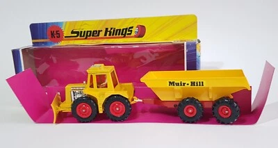 Matchbox SuperKings K-5, Muir-Hill Tractor and Trailer, Superb N. Mint Condition - Image 1 of 4