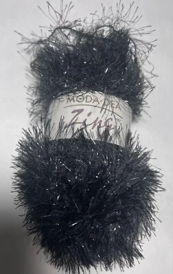 MODA DEA ZING YARN 1pk. MIDNIGHT. I Combine Ship, Read Details. - Image 1 of 3
