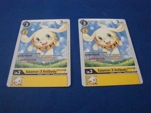 Digimon Salamon (X Antibody) BT9-034 C x 2 NM/M (X Record) - Picture 1 of 2