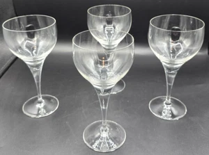Rosenthal German Crystal LOTUS Wine Glasses Studio Line 6.5" 8 oz Set of 4 - Picture 1 of 10