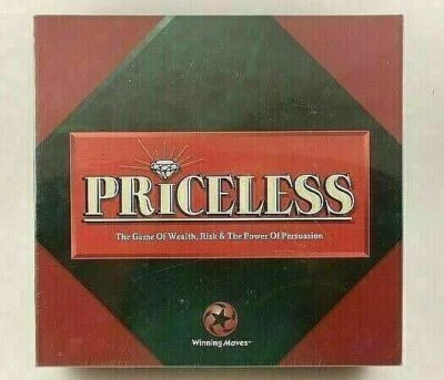 PRICELESS The Board Game of Wealth, Risk & Power of Persuasion MIB - Image 1 of 2
