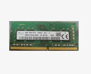 SK Hynix 8GB 1RX8 DDR4-2133P 2400T 2666V PC4 1.2V For Laptop RAM Memory DIMM - Picture 1 of 6