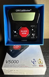 Blocco chiamate CPR V5000 per telefoni fissi - Blocca chiamate robotiche, arresta chiamate spam - Foto 1 di 3