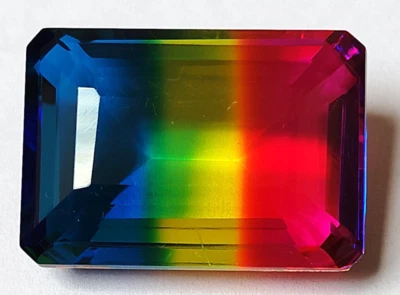 AAA+ 93.10 Ct. Large Tourmaline Emerald Cut Loose Gemstone Gift for Birthday/Her - Image 1 of 4