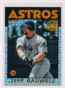 Jeff Bagwell ⚾ 2021 Topps Chrome Silver Pack Refractor Astros Mint to GEM - Bild 1 von 2