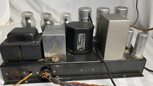 Schallplatten Drehmaschine Röhrenverstärker UTC PA 132 Trafo Cornell Dubilier Kondensator - Bild 1 von 11