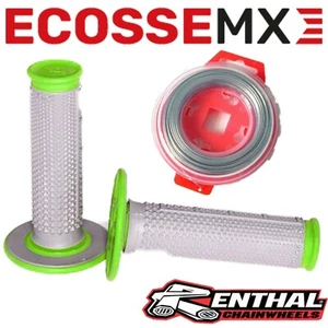 Renthal Universal Motocross Griffe Dual Tapered Compound Halbwaffel mit Draht - Bild 1 von 6