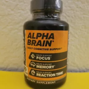 Onnit Alpha Brain Daily Cognitive Nootropic Brain Health Supplement 60 Capsules - Picture 1 of 3