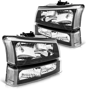 Torchbeam Silverado Headlight from, Replacement Headlight Assembly for 2003-2007 - Picture 1 of 7