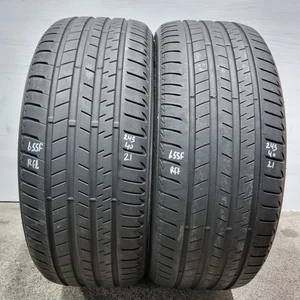 245 40 R 21 x2 Bridgestone 100Y RFT Part Worn Used Tyres 24540R21 x2 5-6mm - Picture 1 of 15