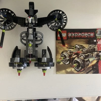 LEGO Exo-Force 7704 Sonic Phantom Bionicle Mech Set Ninjago 100% Complete - Image 1 of 3