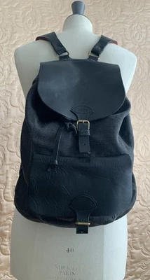 Bree Rucksack  Tasche  mit Leder   groß - Bild 1 von 4