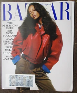 HARPER'S BAZAAR MAGAZINE OCTOBER 2025 MONA TOUGAARD PEREGALLI SARTORI BRAND NEW - Picture 1 of 2