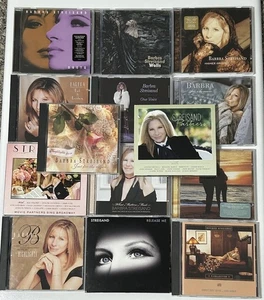 Barbara Streisand 14 CD Lot (15 Total CDs) Very Good Condition - Picture 1 of 14