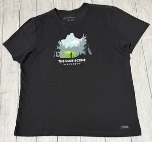 Life is Good Crusher T-Shirt Herren XL Kurzarm The Clubszene - Bild 1 von 5