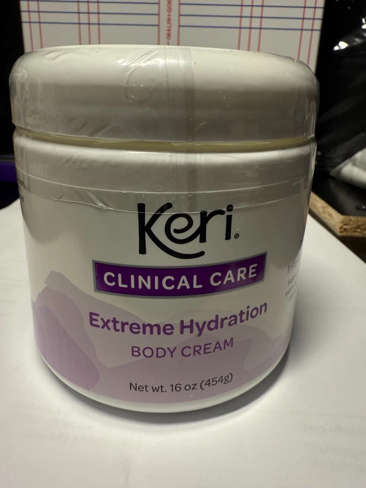 KERI CLINICAL CARE EXTREME HYDRATION BODY CREAM 16 OZ - NEW AND SEALED - Image 1 of 4