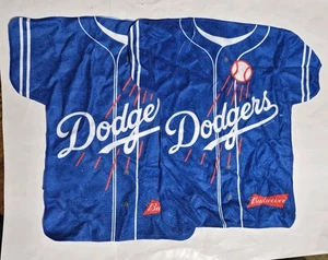 2x Dodgers Rally Towel  “Los  Angeles Dodgers” Blue MLB Jersey Shape 2016 - Picture 1 of 3