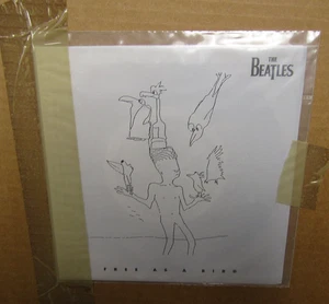 THE BEATLES-FREE AS A BIRD,45 SINGLE SEALED,1995,VINYL ALBUM RECORD - Picture 1 of 2