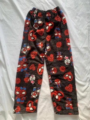 Spiderman Hello Kitty Sanrio Velvet Loose  pajama pants Women's and Men's Unisex - Image 1 of 2