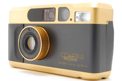 *N MINT* Contax T2 Gold 60 Years Limited Edition Point & Shoot 35mm Film Camera - Image 1 of 4
