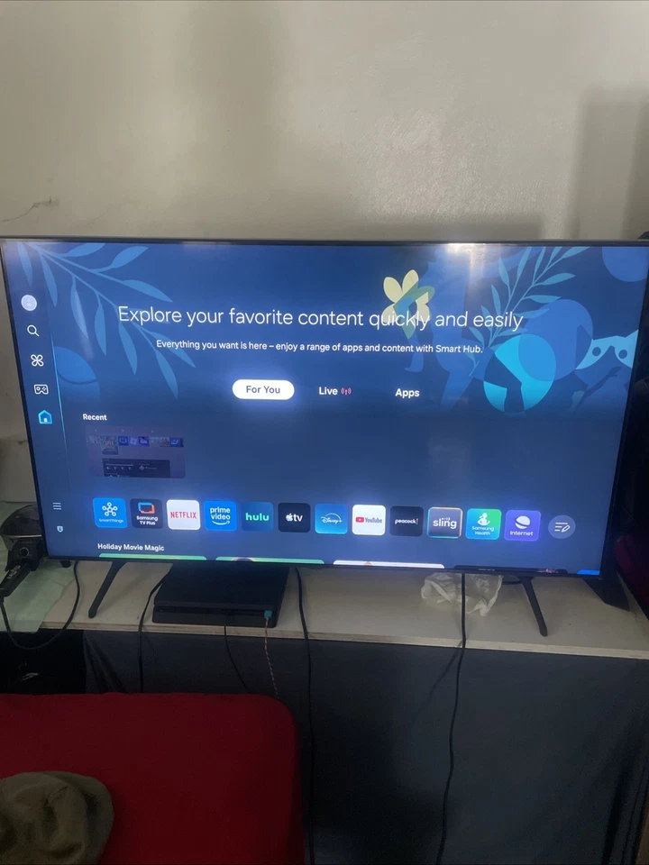 Smart TV Samsung DU7200 65 pulgadas 4K UHD cristal (2024) Foto 1 de 4