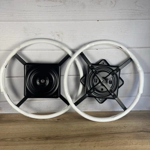 Set Of 2 24" Replacement Ring Base W/Swivel For Recliner Chair - Picture 1 of 11