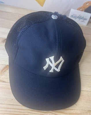 De Colección New York Yankees Malla Camionero Snapback Gorra MLB Béisbol Bordada Años 90’s Foto 1 de 4