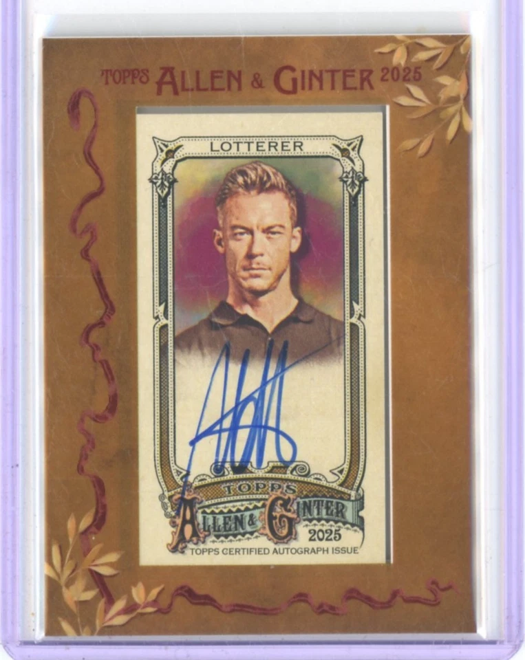 Andre Lotterer Topps Allen & Ginter 2025 mini auto enmarcado ¡ganador de Le Mans!! Foto 1 de 1