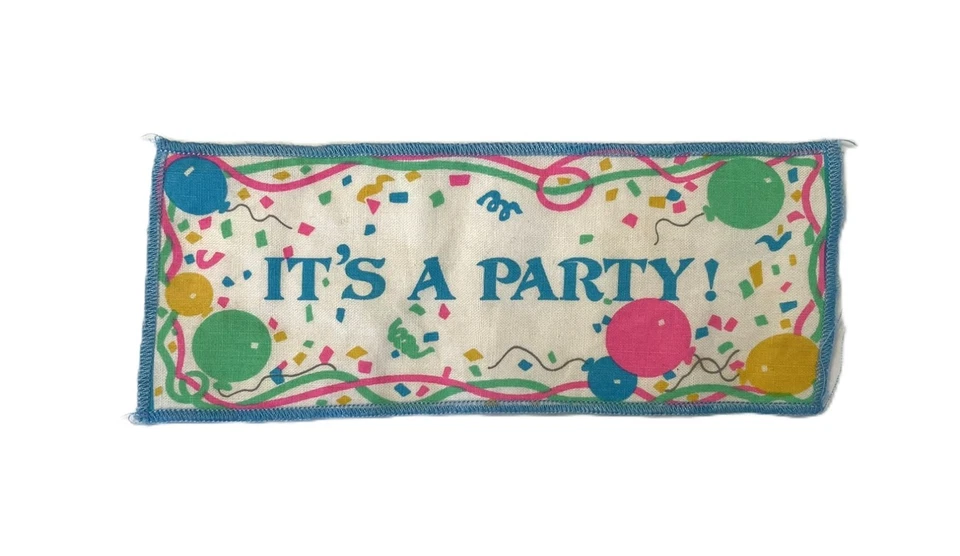 Banner de fiesta de cumpleaños vintage G1 My Little Pony solamente Foto 1 de 1