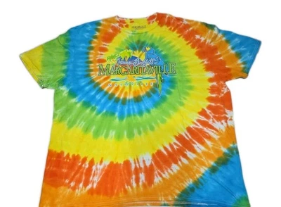Margaritaville Nashville Jimmy Buffett Tie Dye Shirt SZ 2XL Parrot Head Vibes - Image 1 of 4