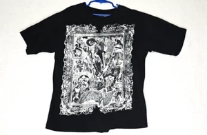 Volcom Stohe Kids Boys Large L Black Graphic Shirt Short Sleeve Used - Picture 1 of 10