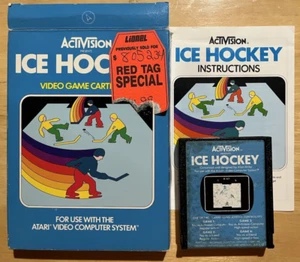 Ice Hockey Activision Atari 2600 1981 Complete in Box! See Video of it Working! - Picture 1 of 11