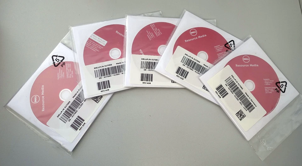 DELL Ressource CD versiegelt P/N 01T0R5 Resouce Media Germany *Original-CD-ROM* - Bild 1 von 1