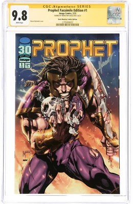 🔥Prophet Facsimile Edition #1 Dark Monster Signed: Marat Mychaels CGC 9.8 Image - Image 1 of 4