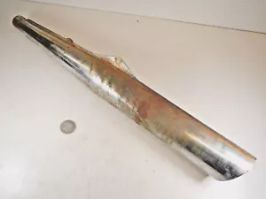 74 MOTO GUZZI ELDORADO 850 LEFT SIDE HAND EXHAUST MUFFLER PIPE - Bild 1 von 12