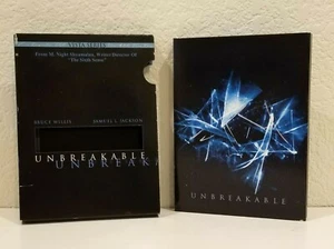 UNBREAKABLE 2000 DVD Vista Series 2-disc set Bruce Willis Samuel L. Jackson - Picture 1 of 6