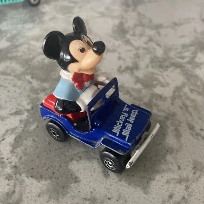 1979 Matchbox Walt Disney Mickey Mouse Mail Jeep No 5 & 6 Lesney Hong Kong - Image 1 of 4