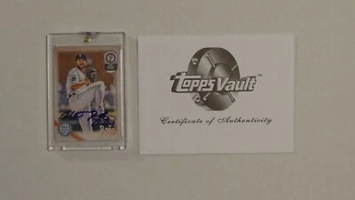 2018 MATT BOYD SER #D 1 OF 1 TOPPS VAULT PERSONALLY AUTOD TOPPS GYPSY QUEEN CARD - Image 1 of 2