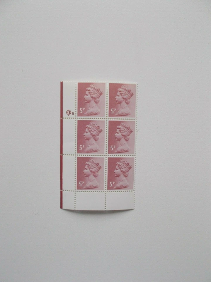 Questa Litho 5p PCP/DEX Machin Lower Left Hand Cylinder Block of 6 (Cyl 6) U/M - Image 1 of 1