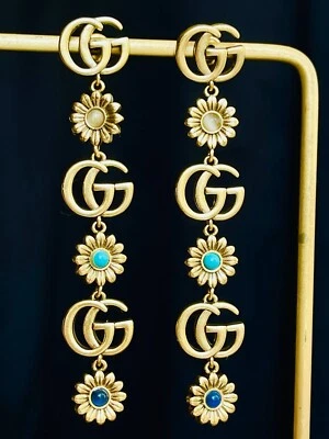 100% Gucci  Earrings logo GG box & Dust bag - Image 1 of 4