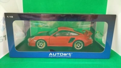Producto acabado raro AUTOart 1/18 Porsche 911 GT2 RS de Japón 12265 Foto 1 de 2