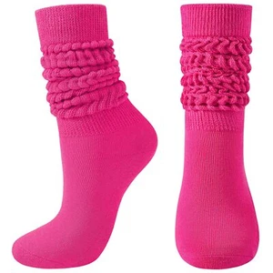 Slouch Socks Women Scrunch Sock Knee High Slouchy Socks for Women Size 6-11 R... - Picture 1 of 7