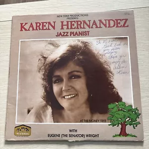 Karen Hernandez Jazz Pianist lp private press jazz - Imagen 1 de 2