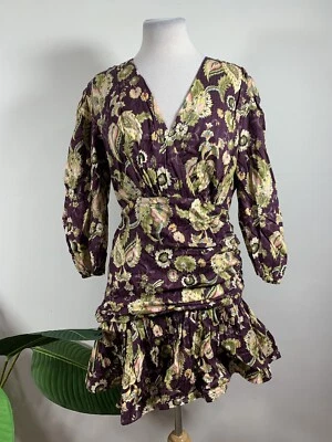 LA VIE REBECCA TAYLOR женщин разноцветный мини надежном платье, размер M - Изображение 1 из 4