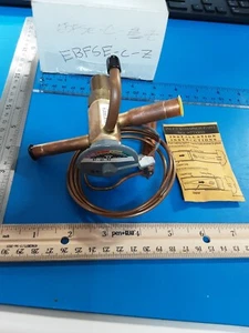 Sporlan EBFSE-C-Z 1/2" x 3/8" THERMOSTATIC EXPANSION VALVE W/ KT-43-RZ 180355 - Picture 1 of 7
