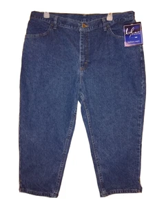 Jeans BLU de LEE Moda Capri Azul Denim tiro alto, mujer 18M (35X20) - Imagen 1 de 6