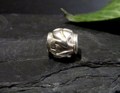 Original Pandora 925 Silber Ale Anhänger Charm Kleckse Floral Blüten Organisch  - Bild 1 von 2