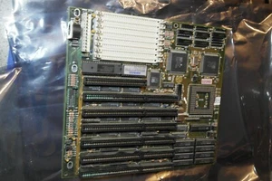 Socket 3 motherboard for 486 AT ISA 020M2 FOR PARTS OR REPAIR battery leak - Picture 1 of 17