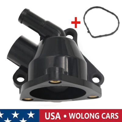 New Thermostat Housing Case + Gasket for Honda CR-V Civic Acura RSX 19320PNA003 - Image 1 of 4